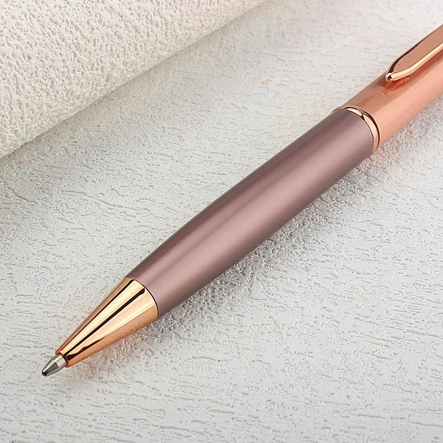 1 High-end Metal Ballpoint Pen Business Signature Writing Gel Pen  Student Practice Pen Writing Stationery