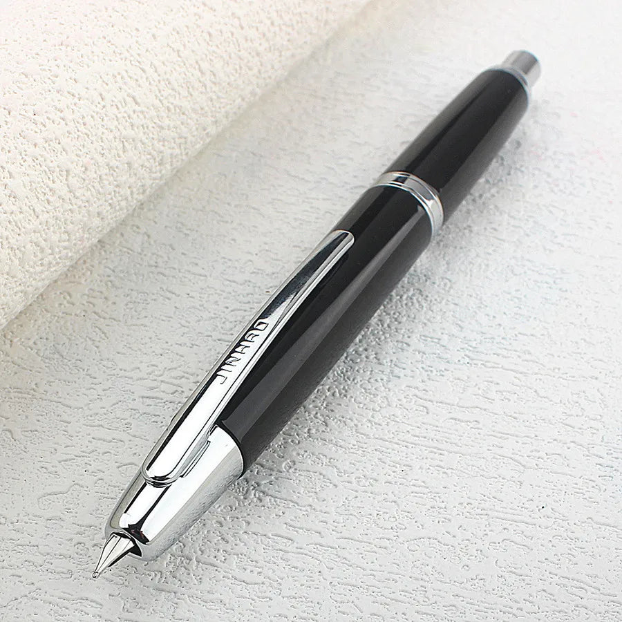 High Quality 10 Fountain Pen EF/F Nib Stationery Office School Supplies Clicking Pen