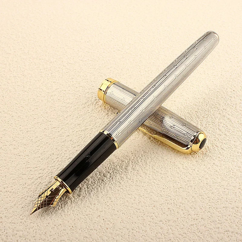 1PC High Quality Luxury Ink Nib Fountain Pen Gift Box Business Writing Signing Calligraphy Pens Office Stationery Supplies 996